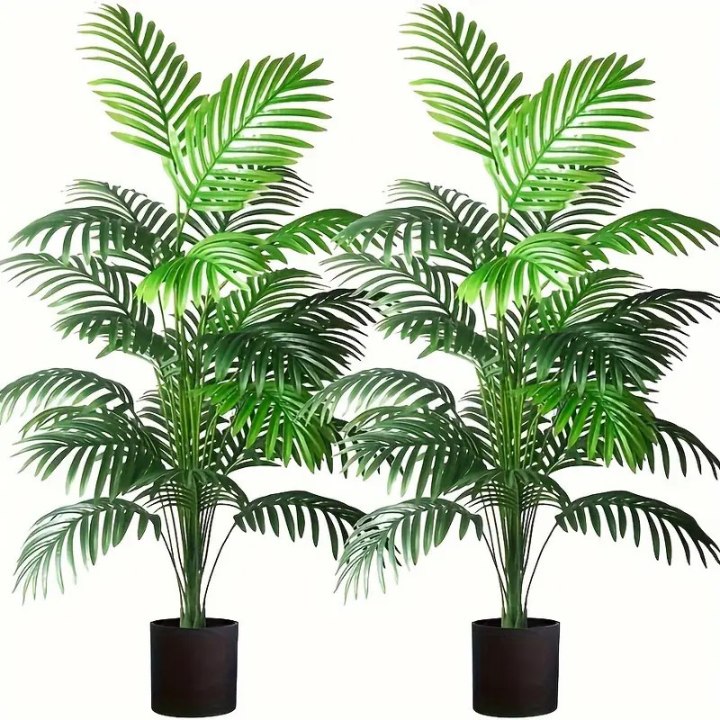24 hojas de plantas artificial - Ficus Lyrata Tree reseña y precio