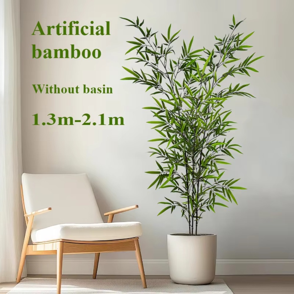 Maceta de bambú verde Artifici - Ficus Lyrata Tree reseña y precio